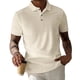 thumbnail image 4 of Ceisia Men's Textured Jacquard Polo Shirts, Regular Fit Short Sleeve Turndown Collar Casual Summer Tops (Multi-Color Options) Gifts, 4 of 5
