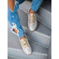 thumbnail image 2 of Tenis Sneakers con Brillos Casual para Dama Hanna MX Crystal Gold, 2 of 2