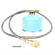 thumbnail image 3 of Adaptador de Gas para Estufa de Camping Al Aire Libre Convertidor de Estufa Dividida Manguera de Conexión Accesorios para Equipos de Cocina Al Aire Libre para Acampar, 3 of 5