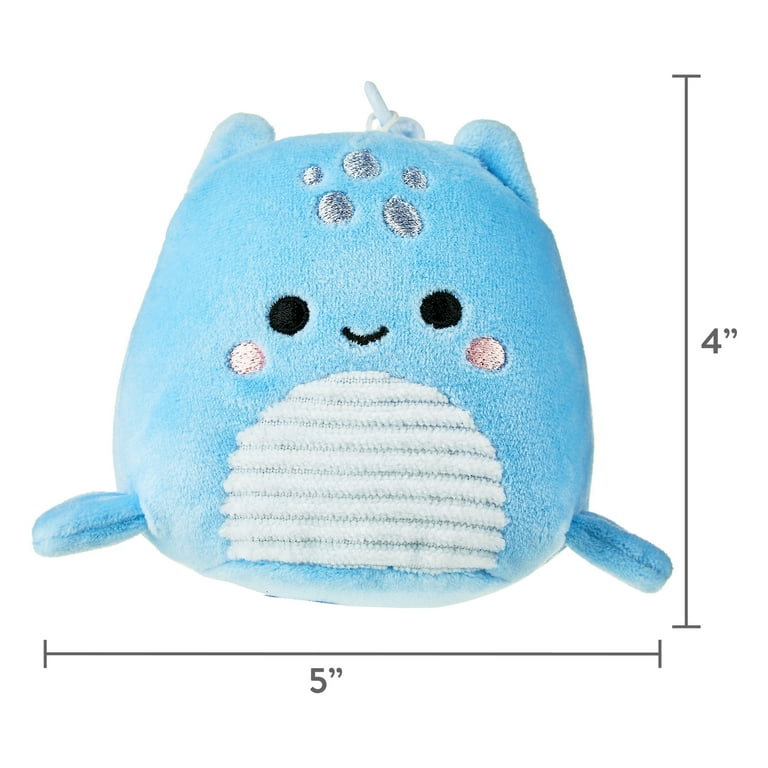 Squishmallows Original 3.5 inch Lune the Blue Loch Ness Monster