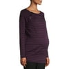 Maternity Time and Tru Sweatshirt with Raglan Long Sleeves (Available in Multiple Colors)