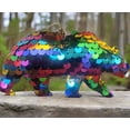 thumbnail image 4 of Color-Changing Sequin Bear Keychain - Cute and Fun Key Accessory, 4 of 5