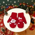 thumbnail image 1 of Guantes Accesorios navideños Guantes cálidos para mujer Guantes para mujer, 1 of 3