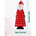 thumbnail image 1 of Calendario de pared digital de cuenta regresiva de Navidad, Calendario de Adviento, regalos de Papá Noel para niños, decoraciones navideñas de fieltro para árbol de Navidad, 1 of 4