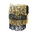 thumbnail image 1 of 4 Layer Bellys Dance Shiny Sequin Hip Scarf Festival Performance Outfits for Bathing Suit, 1 of 4