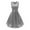 Gray, variant on Fesfesfes Lace Dresses For Women Sleeveless Princess Dresses Floral Lace Cocktail Party Dresses V-Neck Party Aline Swing Dress Girls Graduation Dresses