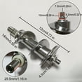 thumbnail image 5 of Meat Grinder Knife Stainless Steel Material Mincer Plate Disc Knife with Hole, 5 of 6