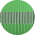thumbnail image 1 of Ahgly Company Indoor Round Abstract Emerald Green Contemporary Area Rugs, 5' Round, 1 of 4