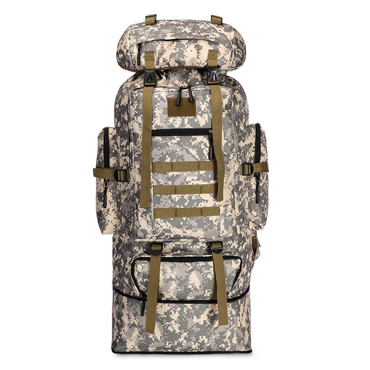 100L Waterproof Tactical Backpack Bag Outdoor Hiking Military Camping Rucksack 