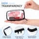 thumbnail image 3 of Funda rígida transparente con cierre, bolsa de plástico, bolsa de maquillaje transparente, 3 of 7