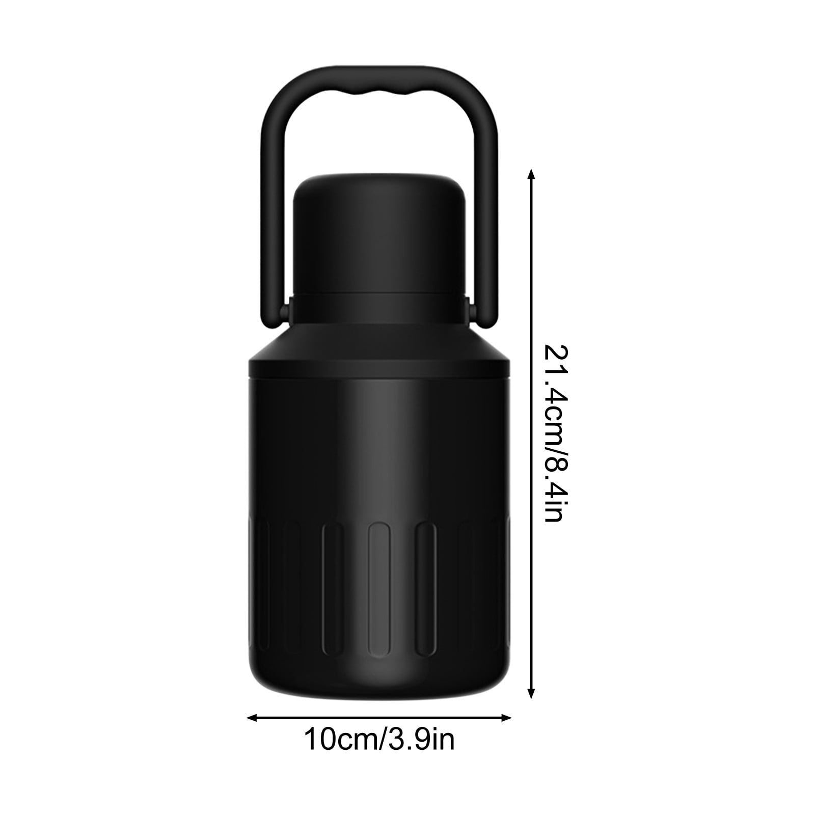 Insulated Gallon Jug with Handle, Large 1000ML Double Vacuum Stainless Steel Water Bottle for Hot and Cold Drinks, Sweat Proof, Leak-Proof, Perfect for Travel and Camping