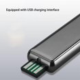 thumbnail image 5 of Electric Lighter Electronic Rechargeable Lighter, Lighter, USB Rechargeable Lighter Outdoor Windproof Cylindrical Fingerprint Sensing Lighter, 5 of 5