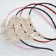 thumbnail image 5 of 12 Piezas Niñas / Mujeres Cintas cubiertas de raso DIY Diademas 5 mm para accesorios para el cabello de bricoje - Colores múltiples Gloria  Banda para el pelo, 5 of 9