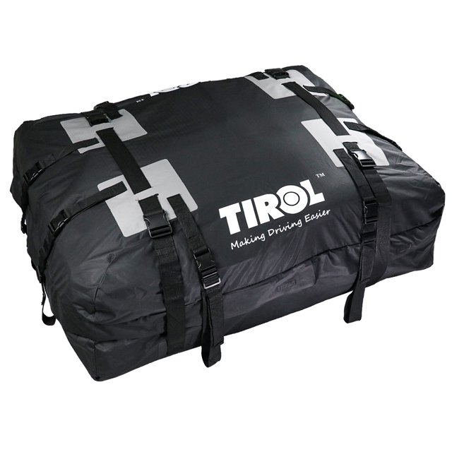 TIROL Waterproof Roof Top Carrier Cargo Luggage Travel Bag 15 Cubic