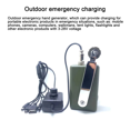 thumbnail image 3 of Hand Crank Generator Outdoor Professional Silent Emergency Mobile Phone Computer Charger Portable 30W/28V, 3 of 7