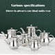 thumbnail image 3 of CaiYueKe Stainless Steel Oil Dispenser Bottle Kitchen Cooking Olive Vinegar Cruet with Filter Non Drip Leak Proof Home Chef Essential Condiment Container, 3 of 6