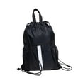 thumbnail image 1 of Mochila con cordón y compartimento para zapatos, bolso de viaje sencillo, mochila informal para el día a día. Negro, 1 of 9