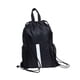 thumbnail image 1 of Mochila con cordón y compartimento para zapatos, bolso de viaje sencillo, mochila informal para el día a día. Negro, 1 of 9