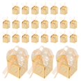 thumbnail image 5 of 25pcs Party Favor Boxes Treat Containers Candy Boxes Hollow Treats Packaging, 5 of 5