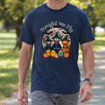 thumbnail image 4 of Tonight We Fly Halloween Witch Crazy Chickens T-Shirt – Halloween Humor Theme – Festive Celebration Wear, 4 of 6