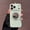 Mint, variant on Case for iPhone 14 Pro, Large Window Tempered Glass Camera Frame with Ring Kickstand & Make-Up Mirror, TPU + PC Protective Slim Anti-Scratch Phone Case for Men Women Boys Girls, Rose