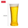 thumbnail image 3 of Host Beer Glass  Freezer Gel Chiller Double Wall Plastic Frozen Pint Glass, 3 of 5