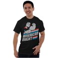 thumbnail image 3 of Popeye The Sailor Man American Might Men's Graphic T Shirt Tees Brisco Brands X, 3 of 5