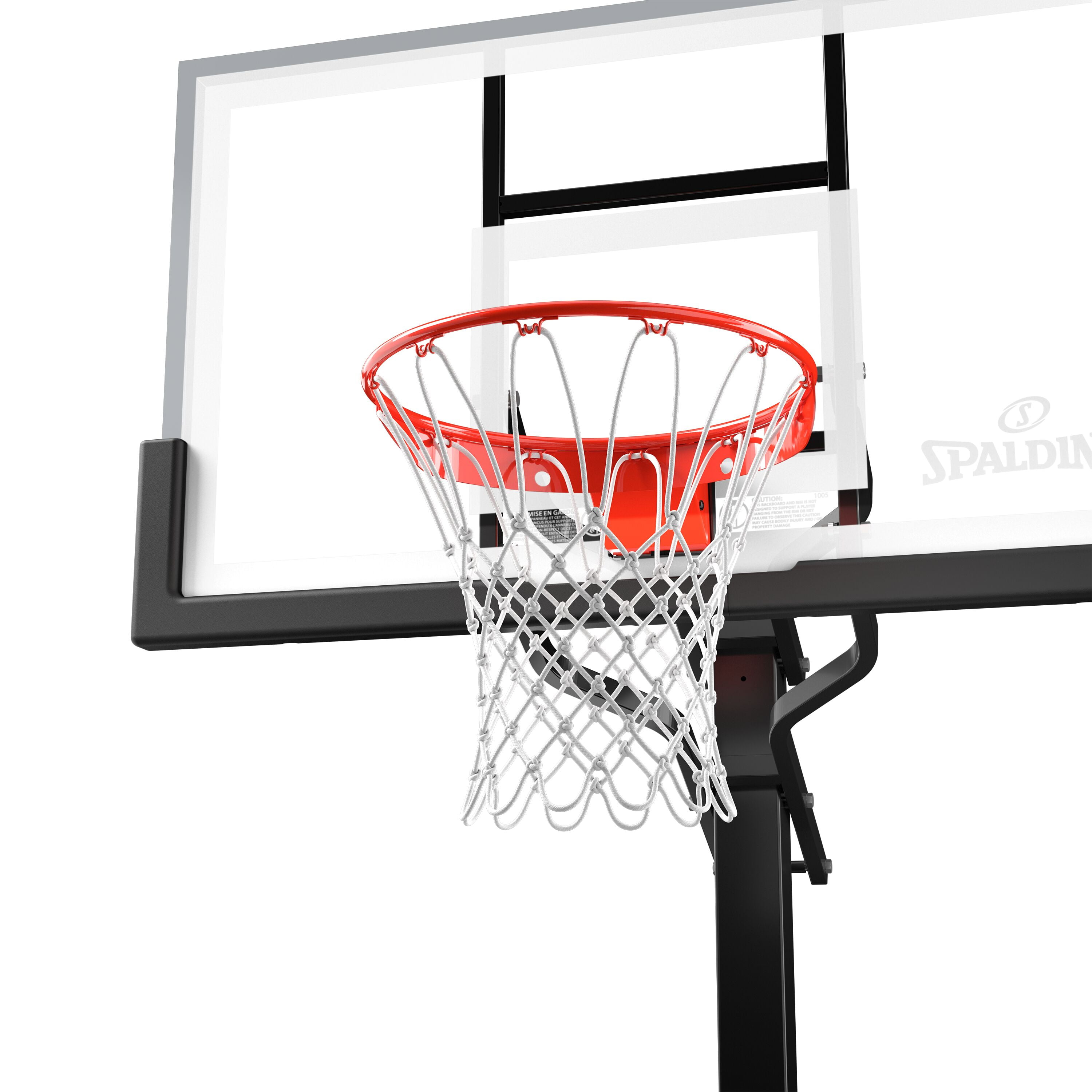 Spalding Hybrid 54 in Portable Basketball Hoop