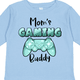 thumbnail image 4 of Inktastic Mom's Gaming Buddy- Aqua Controller Boys or Girls Long Sleeve Toddler T-Shirt, 4 of 5