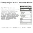 thumbnail image 2 of Andy Anand Handcrafted Belgian White Chocolate Truffles - Luxury Gift Box, Gluten Free, Soy-Free, Sesame Free, Delicious Decadent Belgian Truffles | Premium Gourmet Indulgence for Gift (24-Pieces), 2 of 5