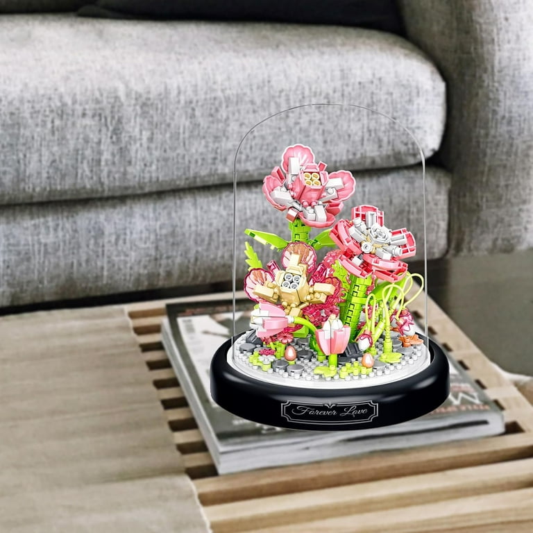 SYRINX Flower Bouquet Building Set, Gardenia Bonsai Botanical