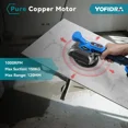 thumbnail image 4 of Máquina vibradora inalámbrica para colocar azulejos, con 5 velocidades, ajustable, para nivelar azulejos de pared y suelo, para batería Makita de 18 V, 4 of 5