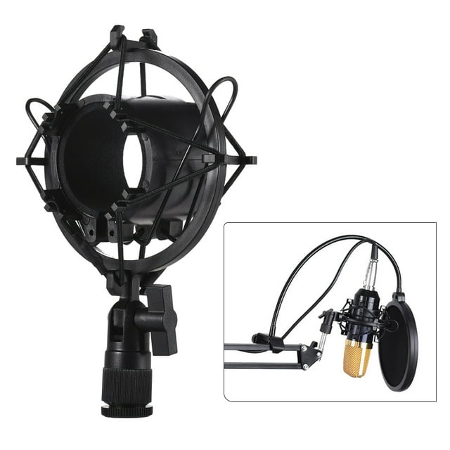 Support de Support de Support de support de Choc Micro Microphone à Condensateur Universdal -vibration pour l'Enregistrement de Musique de Studio de Radiodiffusion en Ligne