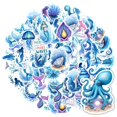 thumbnail image 3 of 35pcs-50pcs Colorful Stationery Stickers Ocean Kids Stickers Mermaid Graffiti Decals for Suitcase Luggage Phone, 3 of 9