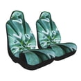 thumbnail image 2 of Sikiie Teal Cactus Car Seat Covers 2PCs Front Car Seat Covers Universal fit for Most Cars SUVs and Trucks-1, 2 of 9