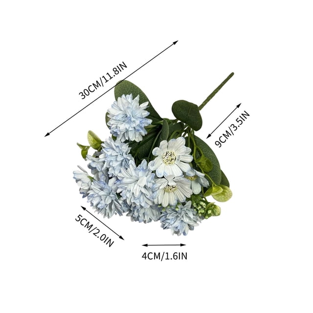 Wedding Centerpieces for Tables Artificial Flower Branches with Realistic Garden Design for Table Runner and Home Decor