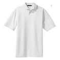 thumbnail image 4 of Yellow Rooster Mens Short Sleeve Rapid Dry Polo Shirt White 5XL, 4 of 7