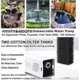 thumbnail image 5 of XZKING Aquarium Internal Filter, Submersible Power Filter with Rainwater Aerator System Oxygen Air Fish Tank Filter Water Pump for 20 Gal Fish Tank, 5 of 8