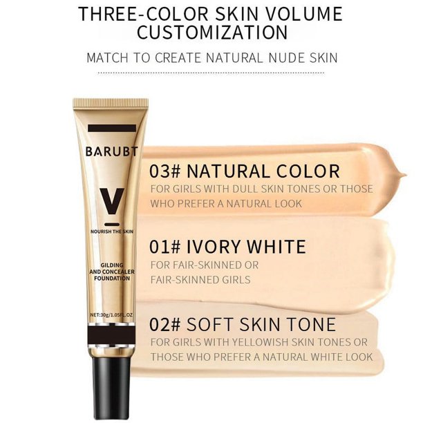 Xihbxyly Artículos en liquidación para mujeres Corrector Gold Gilts Glows Bases in Crema Maquillaje Liger Maquillaje Básico Control de Grasa Crema Aislante