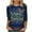 2-Purple, variant on Gras Outfit for Women Carnival Sequins Tuesday Tee Shirts Stripe 3/4 Sleeve Mardi Gras Tops Crew Neck Wear