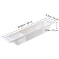 thumbnail image 4 of Shuliwen bath rack Retractable Bath Caddy Tray Plastic Bathtub Basket Shelf Rack Bath Toys Organizer, 4 of 7