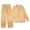 v#87Gold177, variant on RGGEEUN Family Christmas Pajamas Matching Sets Lapel Long Sleeve Tops Satin Pants Xmas Holiday Sleepwear Pjs Set Party Night