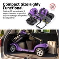 thumbnail image 3 of Ostrina Mobility Scooter for Seniors,300lbs Powered Wheelchair,Purple, 3 of 17
