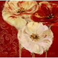 thumbnail image 2 of Art Atelier Alliance 20x20 Gold Ornate Wood Framed with Double Matting Museum Art Print Titled - Eastern Poppies 2, 2 of 4