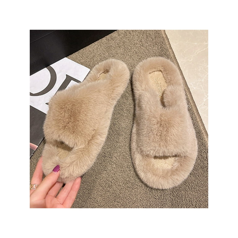 Gomelly Ladies Winter Warm Nonslip ry Shoes Wear Resistant Soft