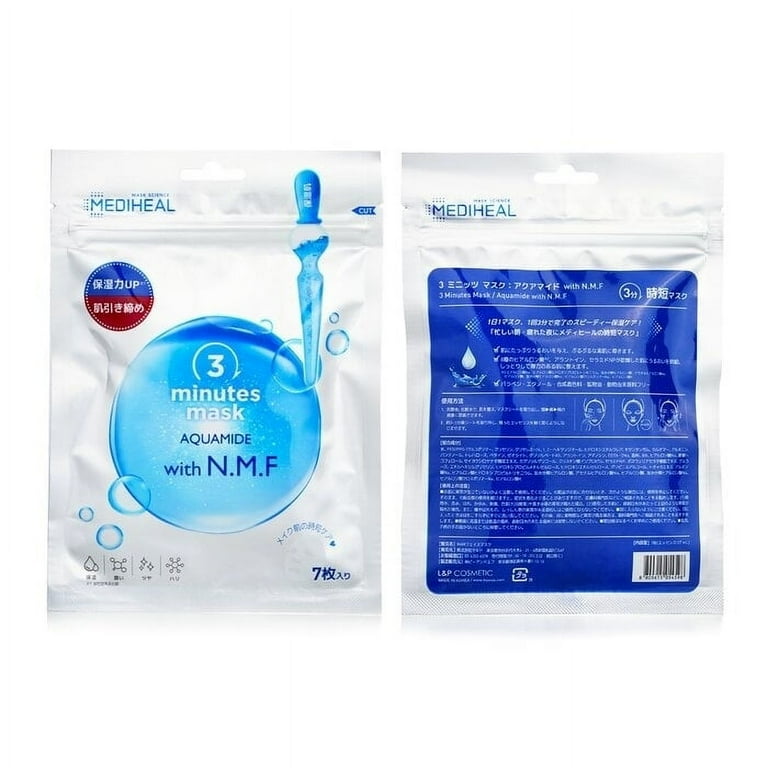 nattutoyou様　Mediheal N.M.F AQUA 60枚 Mediheal-3-Minutes-Mask-
