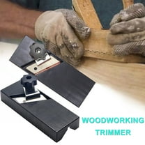 Vacemry Under $5 Woodworking Chamfer Plane, 45 Degree Manual Trimming Tool, Aluminum Alloy Hand Planer, Edge Smoothing Tool, DIY Wood Craft, Carpenter Tool, Adjustable Blade