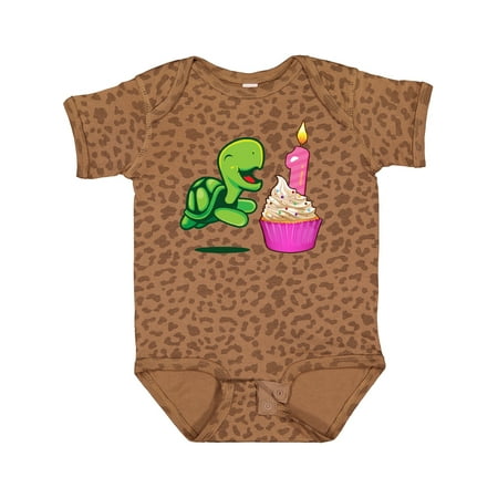 

Inktastic 1st Birthday Turtle Gift Baby Boy or Baby Girl Bodysuit