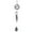 D, variante sur Carillon Éolien de Sculpture de Jardin - Cour Extérieure Élégante avec Quatre Options de Motifs pour Offrir