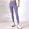 thumbnail image 5 of Mallas deportivas para Fitness, mallas sin costuras para mujer, mallas adelgazantes para correr, entrenamiento, pantalones de cintura alta para gimnasio, Yoga y trotar, 5 of 5